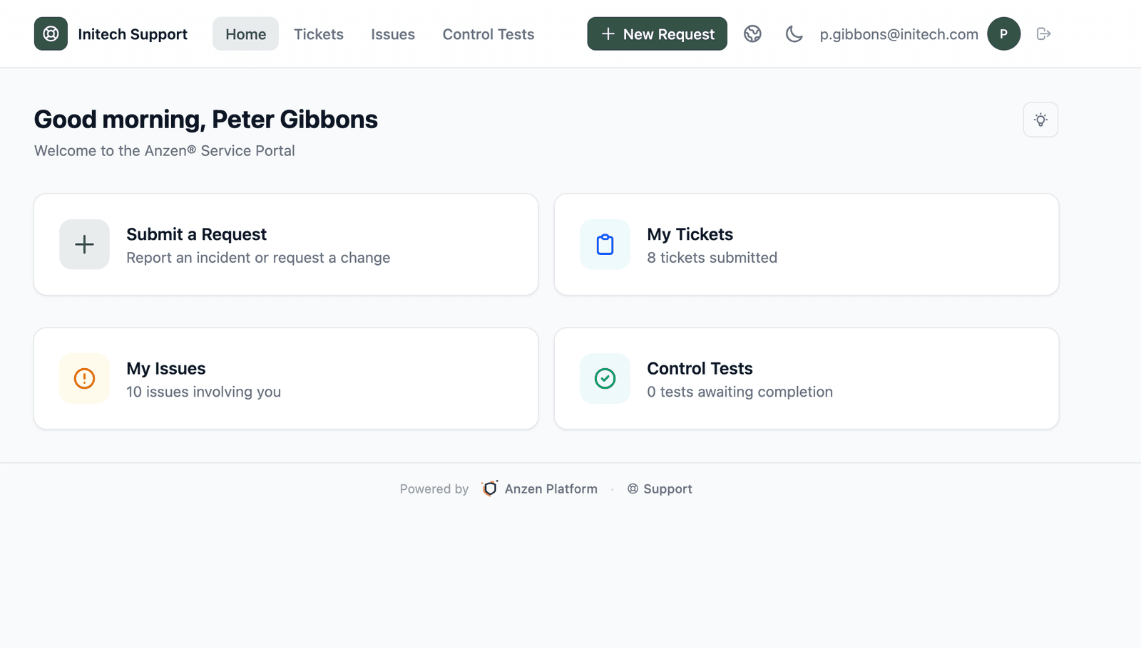 Service Portal login with branding and SSO